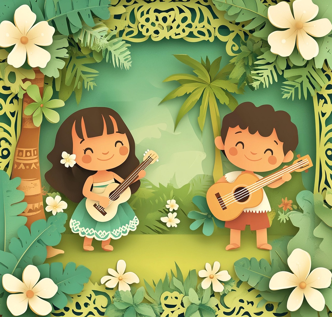 Zdjęcie do Proste piosenki na ukulele do wykorzystania w pracy nauczyciela wychowania przedszkolnego.